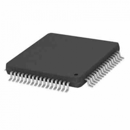 PIC32MX695F512L-80I/PT Microchip Technology внешний вид корпуса TQFP-64