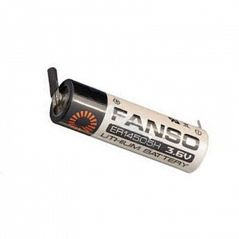 ER14505H/3PT Fanso Technologies внешний вид корпуса SIZE AA d14.5x50.5 mm