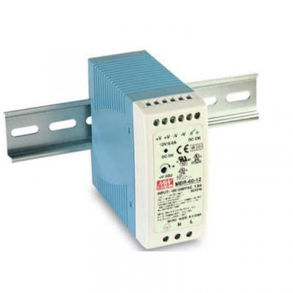 MDR-60-24 Mean Well внешний вид корпуса MDR-60 40x90x100мм