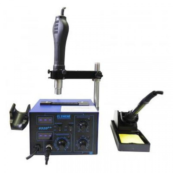Паяльная станция ELEMENT 852D++ Element внешний вид корпуса 