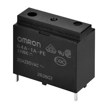 G4A1APE12DC Omron внешний вид корпуса G4A 30.5x16.0x23.5mm