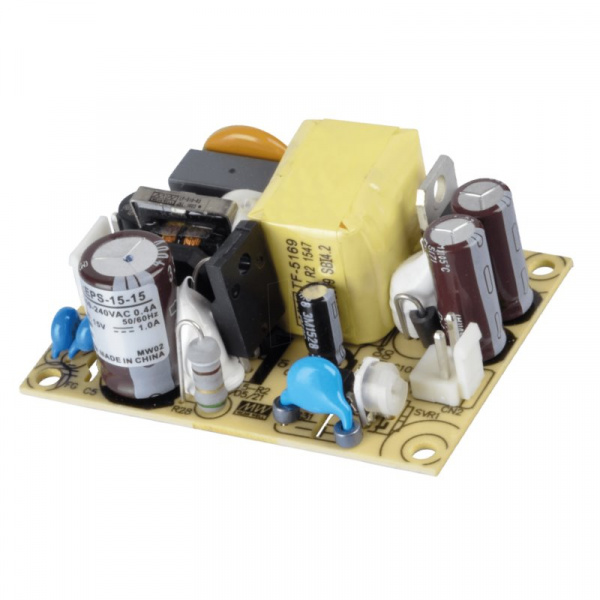 EPS-15-15 Mean Well внешний вид корпуса EPS-15 63.5x45.7x24mm