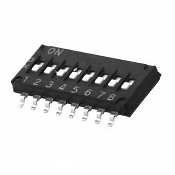 A6H8101 Omron внешний вид корпуса A6H 11.39x4.5x1.45mm