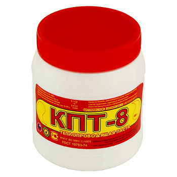 Паста теплопроводная КПТ-8 400гр Connector внешний вид корпуса 