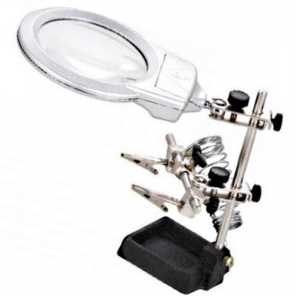 ZD-10M Штатив для платы с лупой Zhongdi Manufacture внешний вид корпуса 