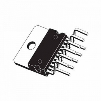 TDA2005R ST Microelectronics внешний вид корпуса MULTIWATT11