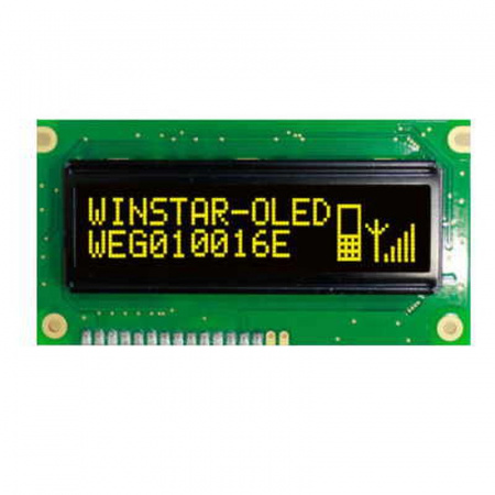WEG010016ALPP5N00000 Winstar Display внешний вид корпуса OLED 84.0x44.0x10.0mm