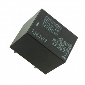 G5LE15DC Omron внешний вид корпуса G5LE 22.5x16.5x19.0mm
