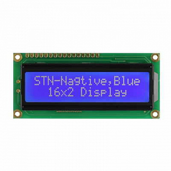 WH1602B-TMI-CT# Winstar Display внешний вид корпуса LCD 80.0x36.0x10.2mm