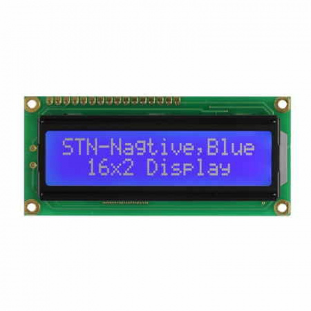 WH1602B-TMI-CT# Winstar Display внешний вид корпуса LCD 80.0x36.0x10.2mm