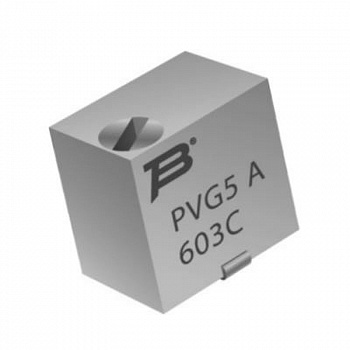PVG5A201C03R00 Bourns внешний вид корпуса PVG5 5.1x4.8x3.9mm