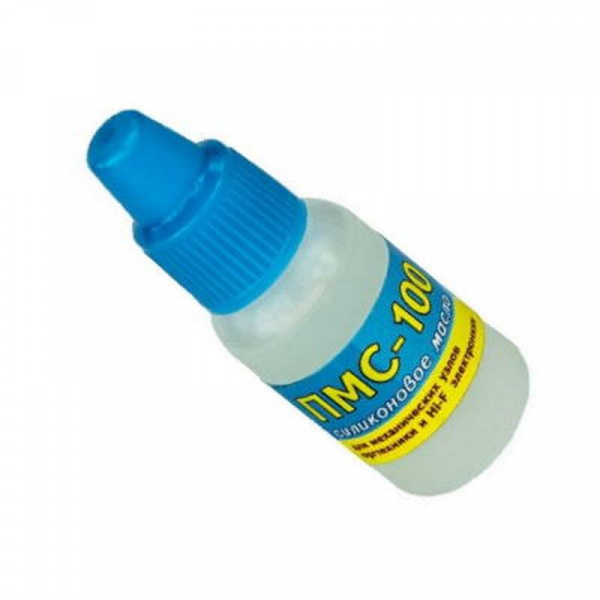 Масло силиконовое ПМС-100 10мл Connector внешний вид корпуса 