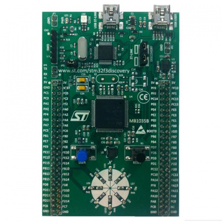 STM32F3DISCOVERY ST Microelectronics внешний вид корпуса STM32F3 KIT.pdf