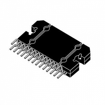 TDA7562 ST Microelectronics внешний вид корпуса FLEXIWATT27