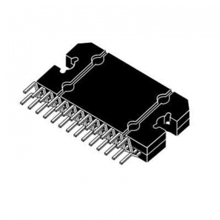 TDA7562 ST Microelectronics внешний вид корпуса FLEXIWATT27