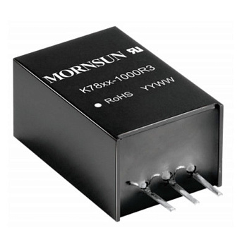 K7812-1000R3 Mornsun внешний вид корпуса SIP-3