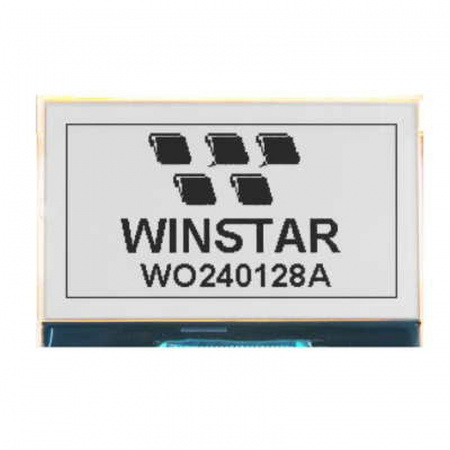 WO240128A-TFH# Winstar Display внешний вид корпуса LCD 98.7x67.7x9.5mm