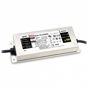 ELG-75-C700B-3Y Mean Well внешний вид корпуса 180x63x35.5mm