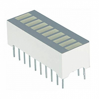 DC-7G3HWA Kingbright Electronics внешний вид корпуса LED TH 25.4x10.16x8.0mm