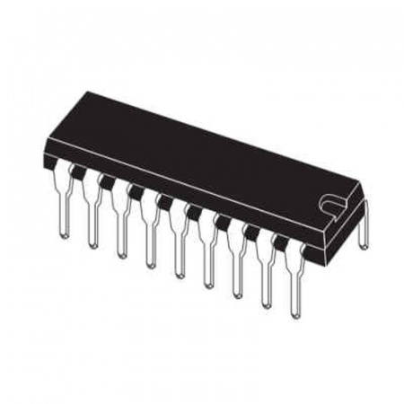 PIC16F648A-I/P Microchip Technology внешний вид корпуса DIP-18