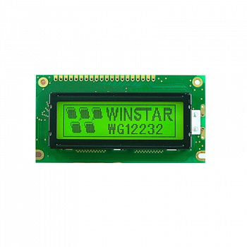 WG12232E-YYH-N#A Winstar Display внешний вид корпуса LCD 80.0x27.2x13.7mm