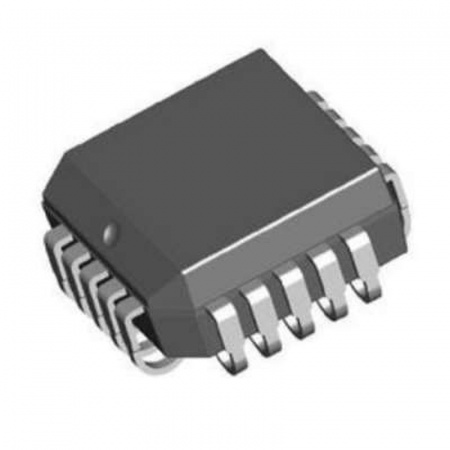 AT17LV010-10JU Microchip Technology внешний вид корпуса PLCC-20