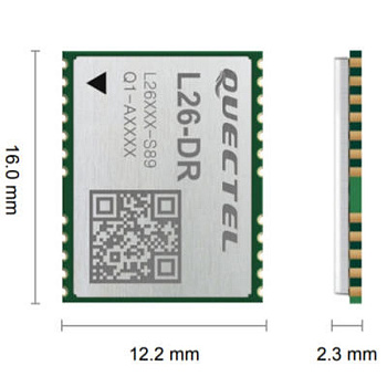 L26ADR-S89 Quectel Wireless Solutions внешний вид корпуса 