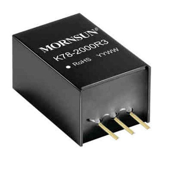 K7805-2000R3 Mornsun внешний вид корпуса SIP-3