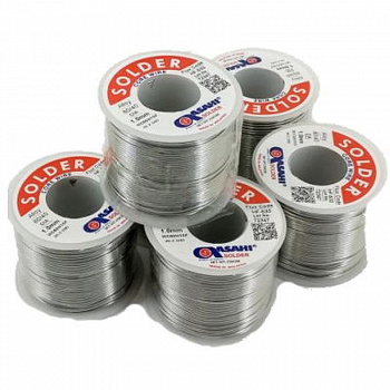 Sn60Pb40 HF532 0.6мм 250гр ASAHI внешний вид корпуса 