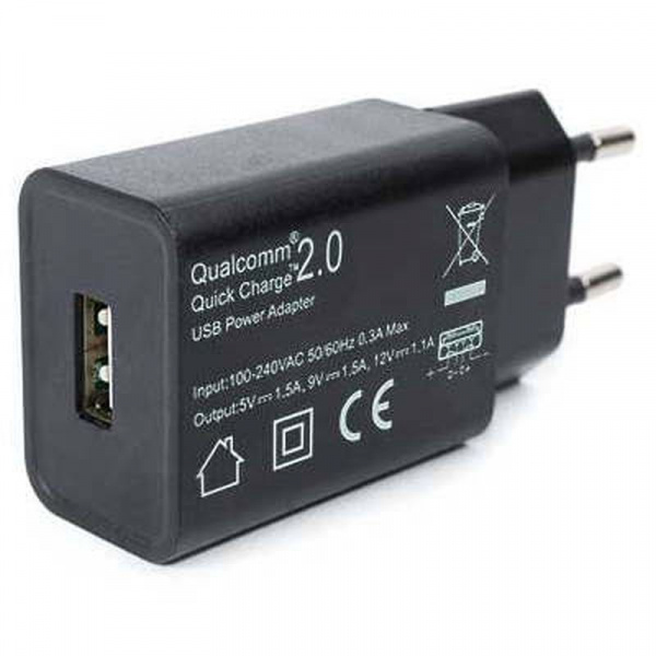 ADAPTER QuickCharger + кабель MicroUSB Robiton внешний вид корпуса 