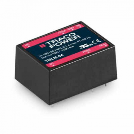TMLM 04105 Traco Electronic внешний вид корпуса TMLM 04 TH 36.5x27.0x17.1mm