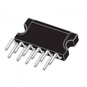 TDA7263 ST Microelectronics внешний вид корпуса CLIPWATT11