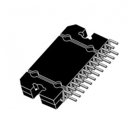 TDA7850LVH ST Microelectronics внешний вид корпуса FLEXIWATT-25