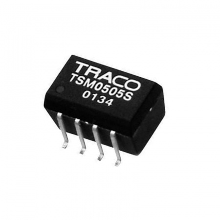 TSM 0505S Traco Electronic внешний вид корпуса TSM SMD 12.7x8.0x6.8mm