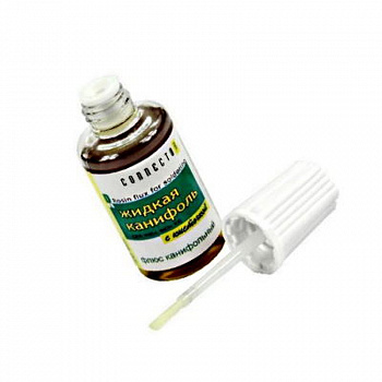 Канифоль жидкая  с кисточкой  20мл Connector внешний вид корпуса 