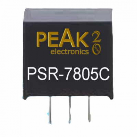 PSR-7805C Peak Electronics внешний вид корпуса PSR SIP-3