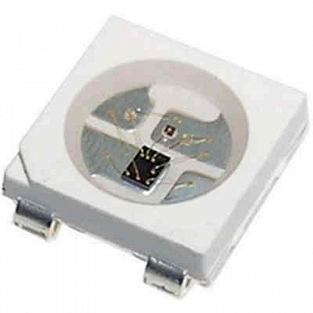 WS2812B-V5 Worldsemi внешний вид корпуса SMD 5050