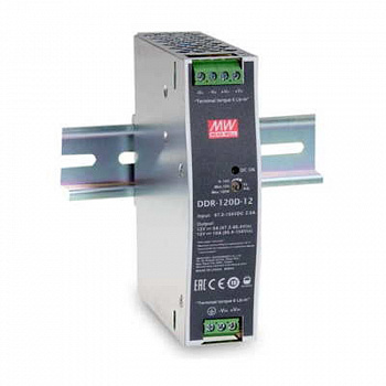 DDR-120B-24 Mean Well внешний вид корпуса DDR-120 32x125.2x102mm