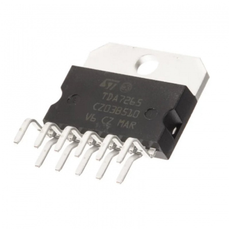 TDA7265 ST Microelectronics внешний вид корпуса MULTIWATT11