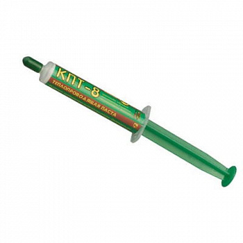 Паста теплопроводная КПТ-8 10гр Connector внешний вид корпуса 