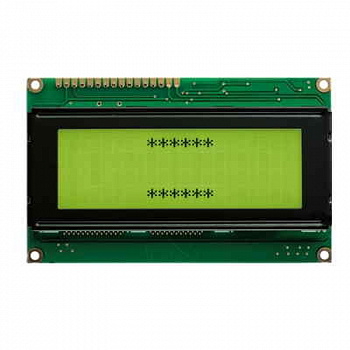 WH2004L-TFH-CT# Winstar Display внешний вид корпуса LCD 146.0x62.5x13.6mm