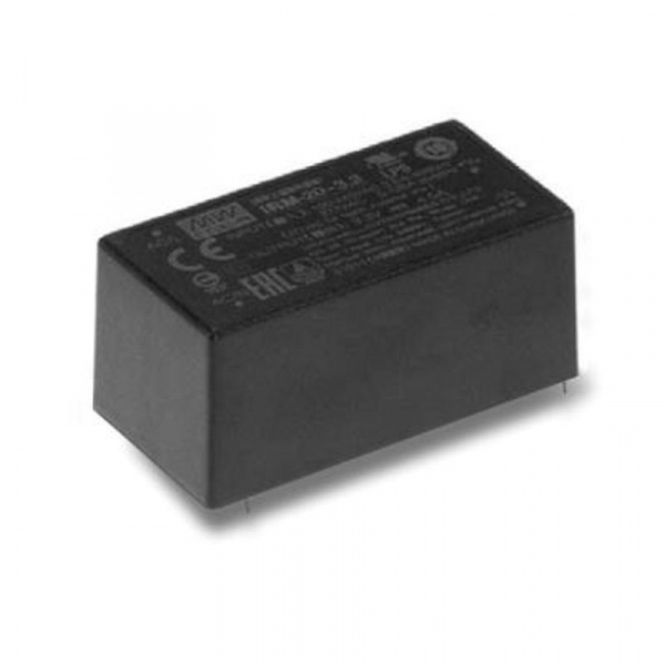 IRM-20-12 Mean Well внешний вид корпуса IRM-20 52.4x27.2x24mm