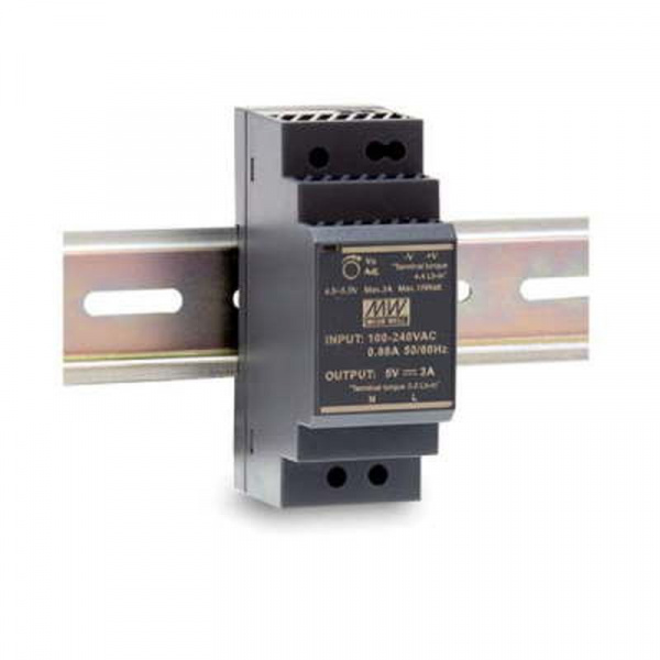 HDR-30-48 Mean Well внешний вид корпуса HDR-30 35x90x54.5mm