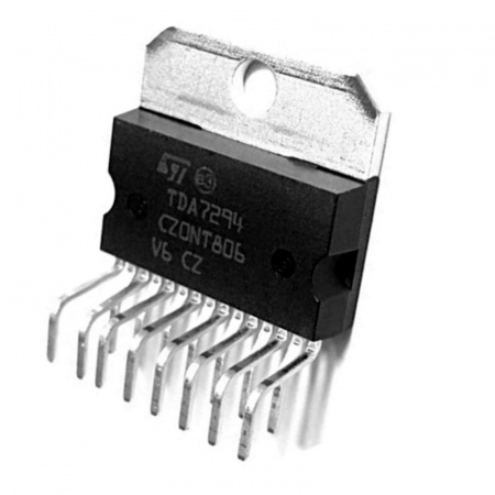 TDA7294V ST Microelectronics внешний вид корпуса MULTIWATT15V