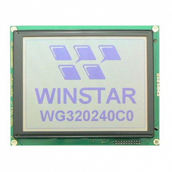 WG320240C0-TFH-VZ# Winstar Display внешний вид корпуса LCD 153.0x120.24x15.6mm