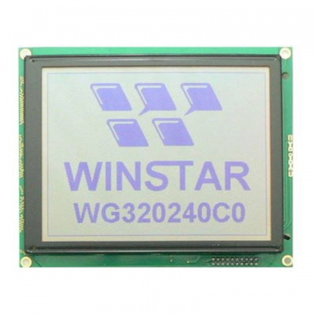 WG320240C0-TFH-VZ# Winstar Display внешний вид корпуса LCD 153.0x120.24x15.6mm
