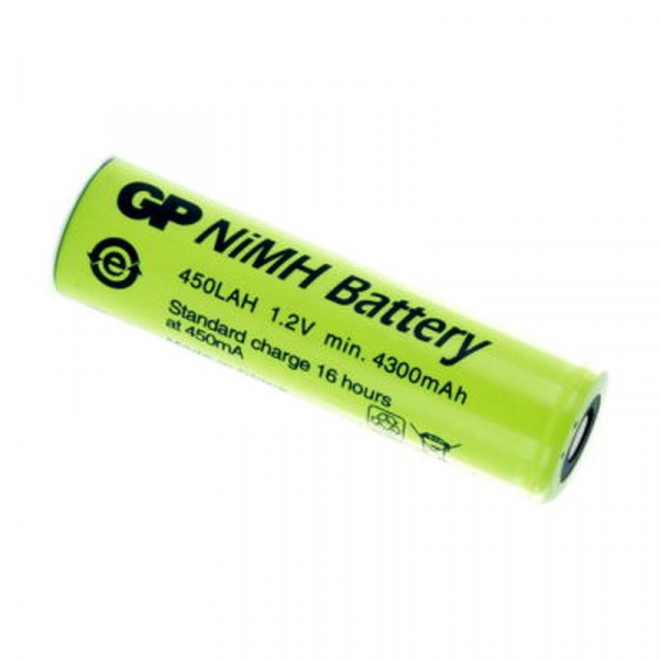 ACC 1.2V 4300mAh 450LAH GP внешний вид корпуса d18.3x67 mm