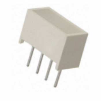 KB-2300EW Kingbright Electronics внешний вид корпуса LED TH 9.94x3.81x6.12mm