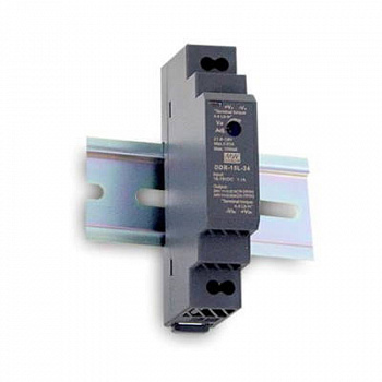 DDR-15G-3.3 Mean Well внешний вид корпуса DDR-15 17.5x90x54.5mm