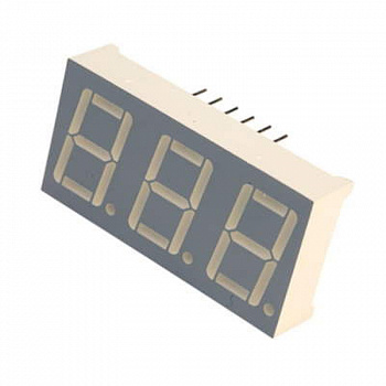 BC56-12GWA Kingbright Electronics внешний вид корпуса LED TH 37.6x19.0x8.1mm